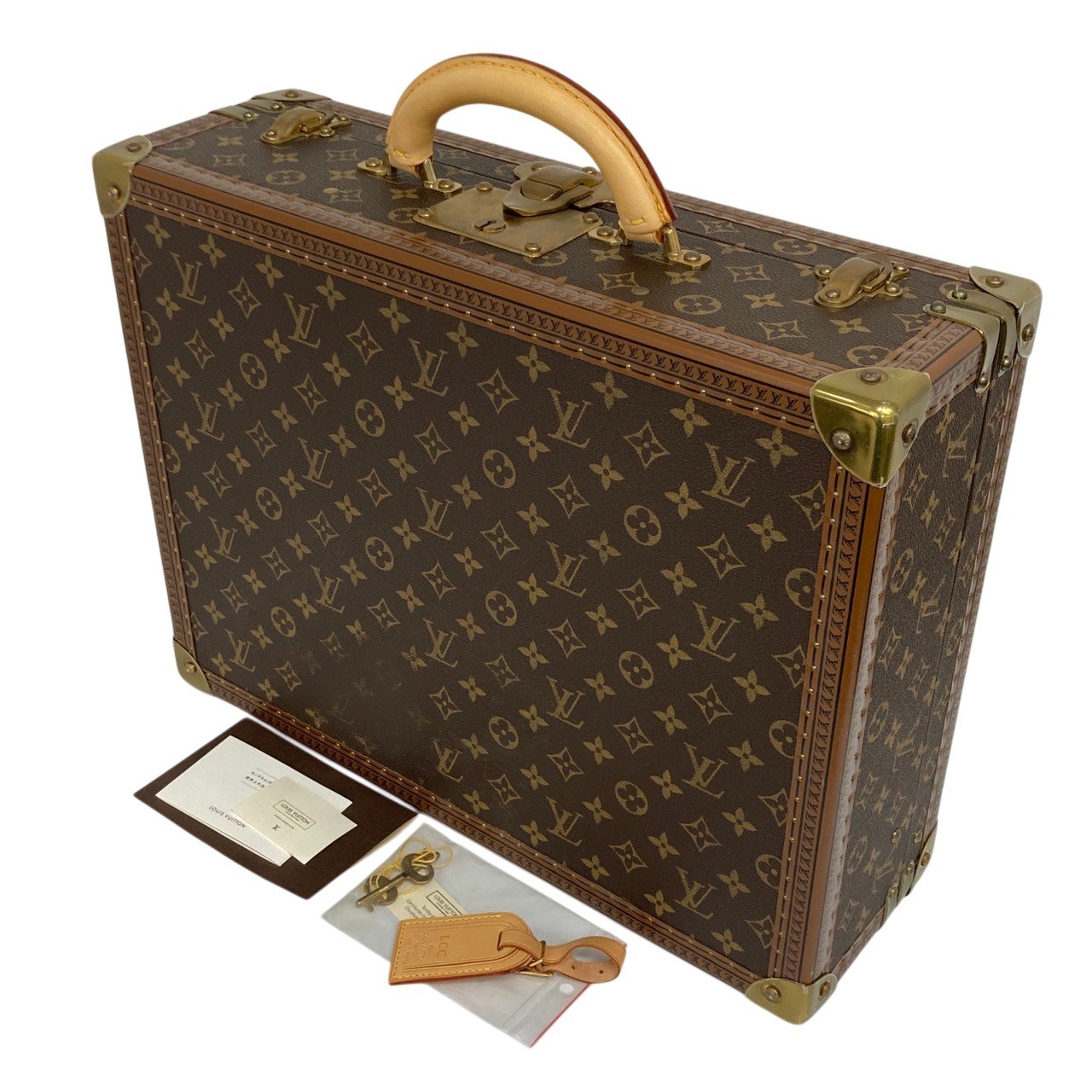 美品/LOUIS VUITTON/ルイ ヴィトン/モノグラム/コトヴィル45/トランクケース/M21423/ヴィンテージ/RS1037｜コレカラスタイル
