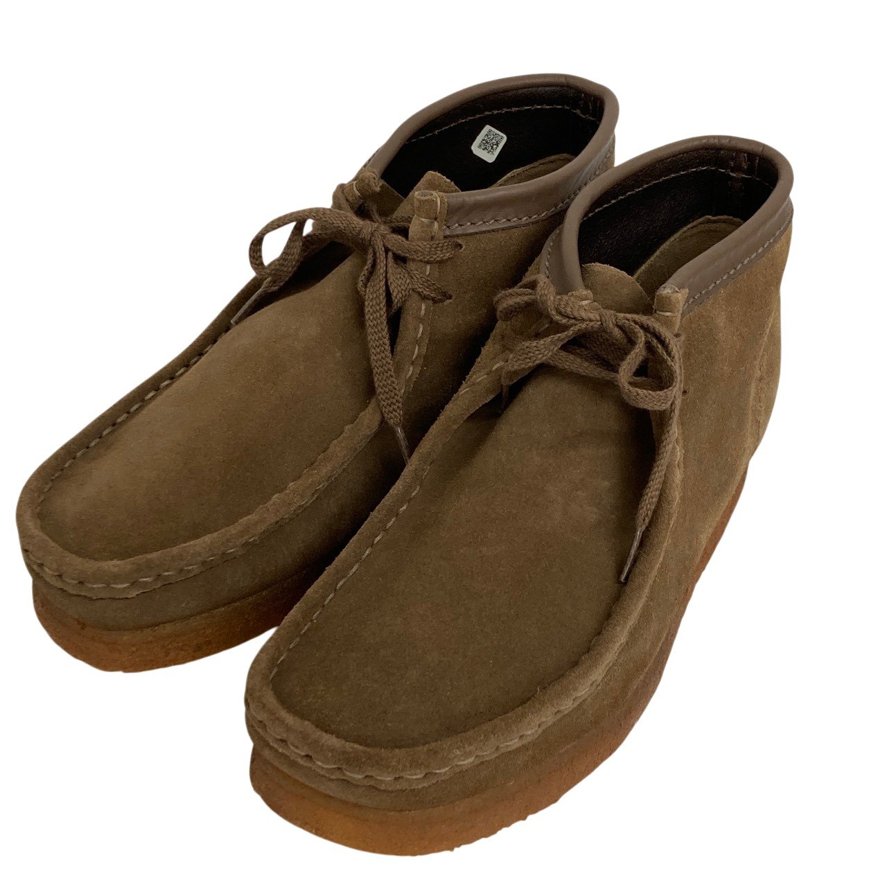 Clarks/クラークス/ワラビーブーツ/スエードクロス/赤銅色/大きさ27.5糎/メンズ/RS1286