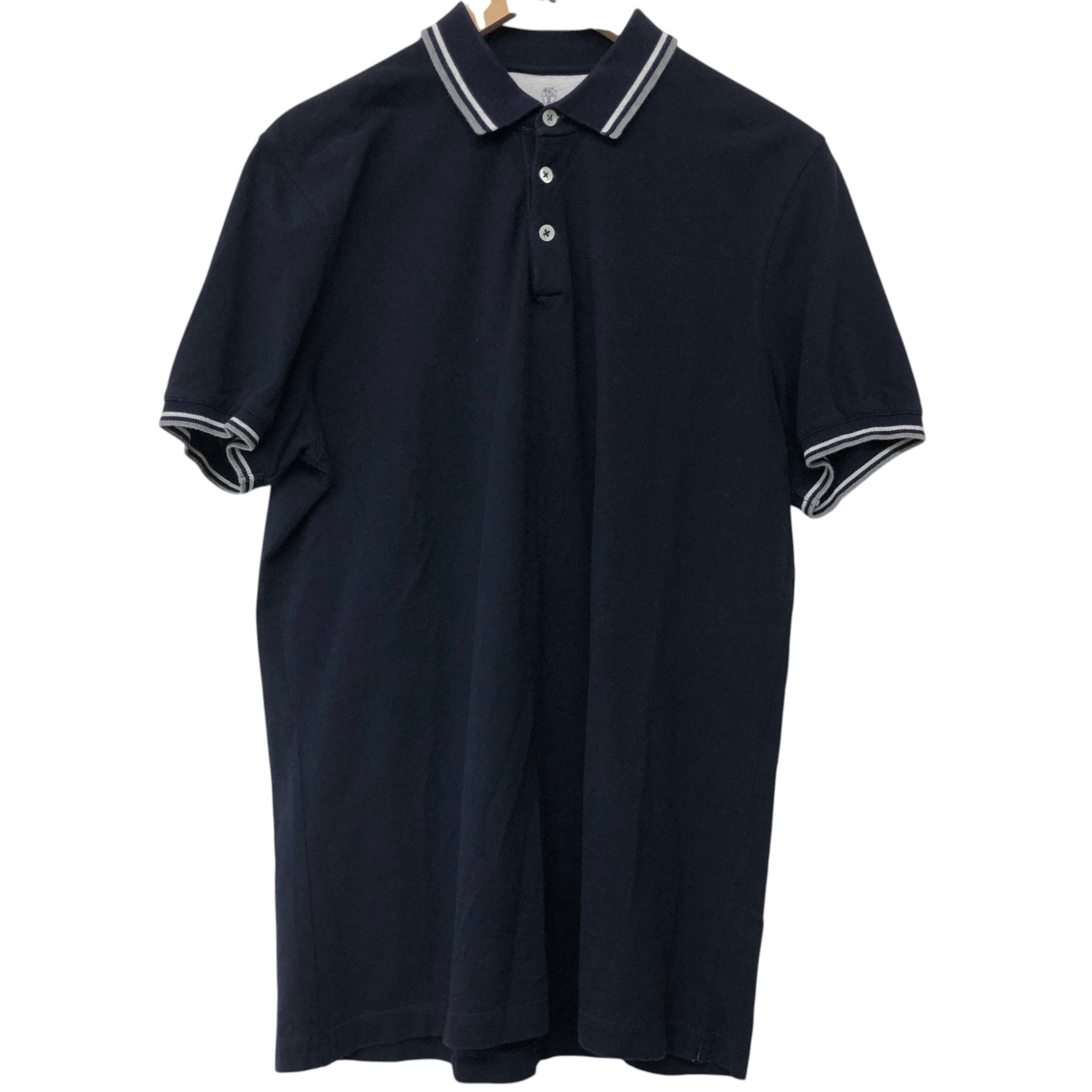 Brunello Cucinelli/ブルネロクチネリ/ポロシャツ/SLIM FIT/ネイビー/サイズ記載なし/メンズ/RS1302|コレカラスタイル