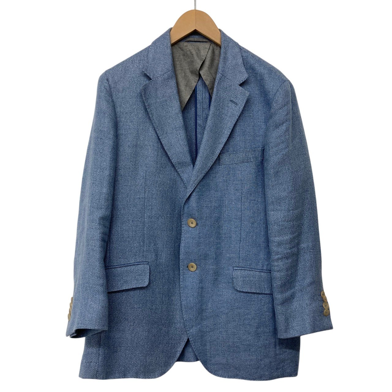 HACKETT LONDON/ハケットロンドン/2Bジャケット/ブルー/サイズ40/メンズ/RS1579｜コレカラスタイル