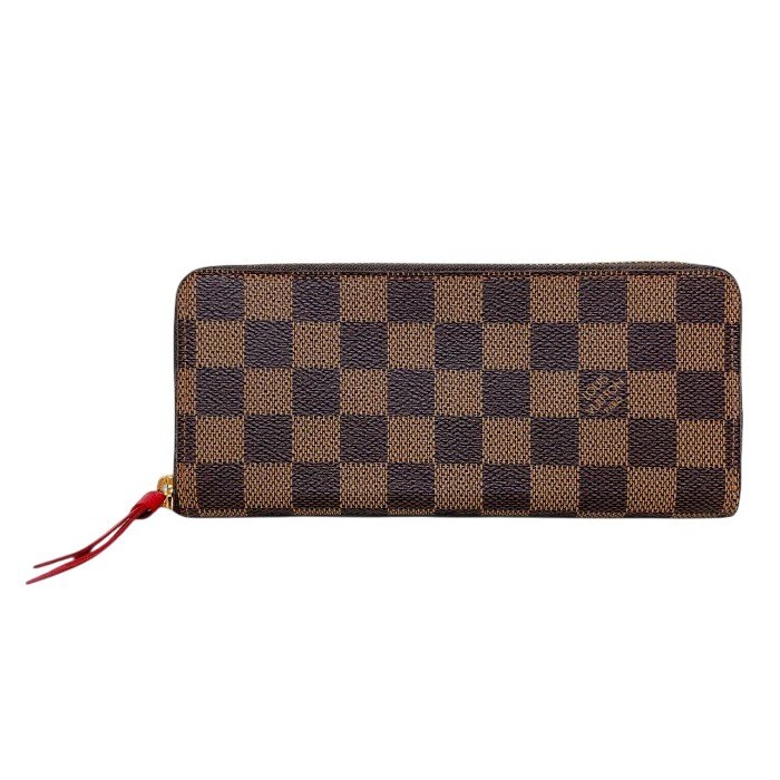 LOUIS VUITTON/ルイヴィトン/ダミエエベヌスリーズ/ポルトフォイユクレマンス/長財布/レディース/参考定価88000/RS1810｜コレカラスタイル