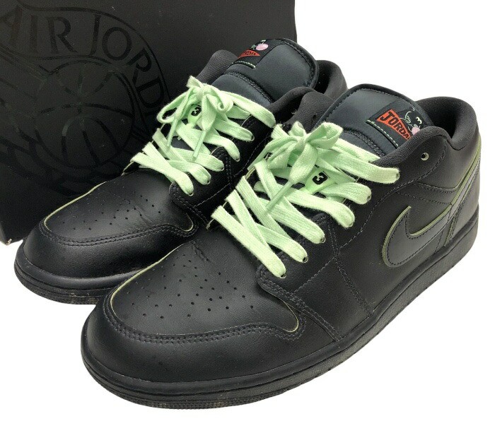 NIKE/ナイキ/AIR JORDAN 1 LOW SE/エアジョーダンロウ/HM3690-001/スニーカー/サイズ28.5cm/ブラック×グリーン/メンズ/FB3714|コレカラスタイル