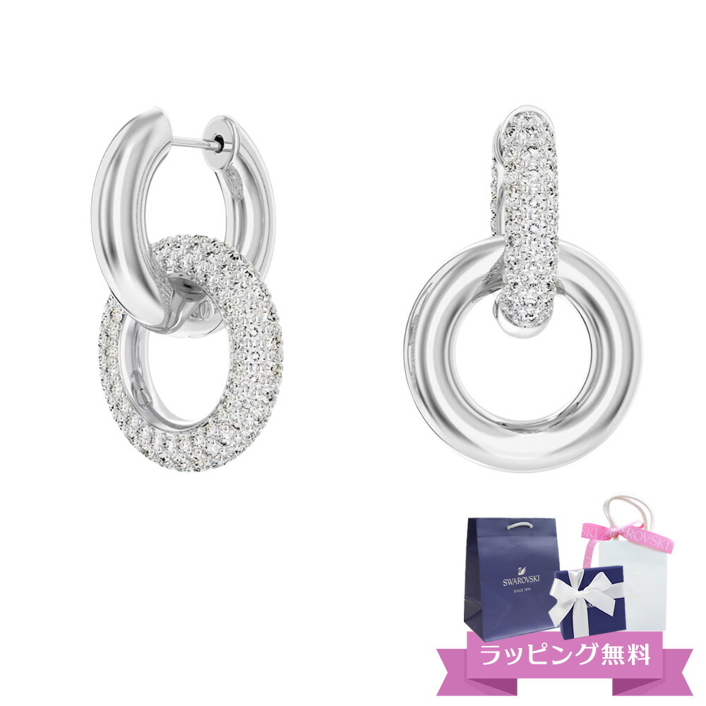 【Swarovski】Dextera フープピアス 5671808 Swarovski】Dextera フープピアス 5671808 (SWAROVSKI/ピアス