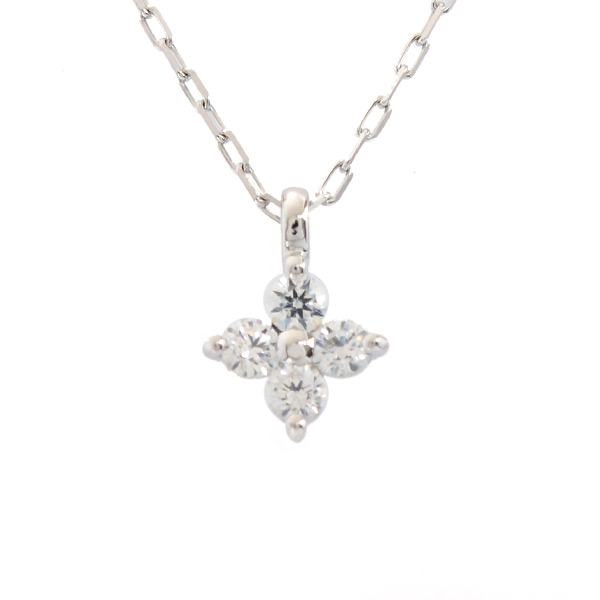 【楽天市場】【正規紙袋＆箱付】4°c ネックレス ヨンドシー 4℃ ネックレス レディース ペンダント 4度 4c フラワーモチーフ 4ドシー