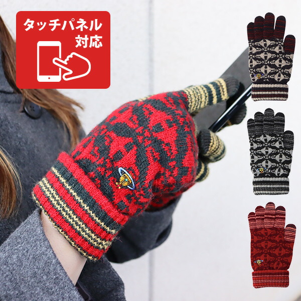 楽天市場】ヴィヴィアンウエストウッド レディース 手袋 ORB刺繍