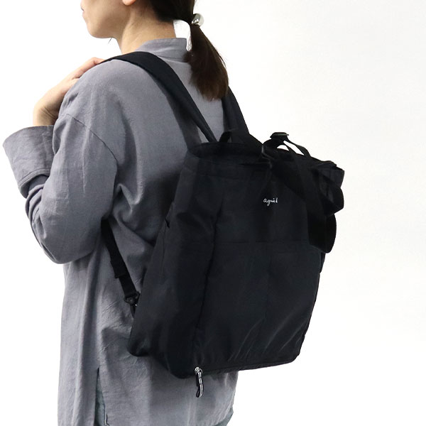 10％OFF!スーパーSALE限定】アニエスベー バッグ 2WAYマザーズ