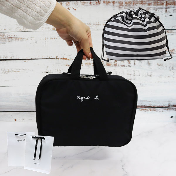 agnès b. 母子手帳ケース　マルチポーチ agnes b. アニエスベー アンファン ロゴ 母子手帳ケース マルチ