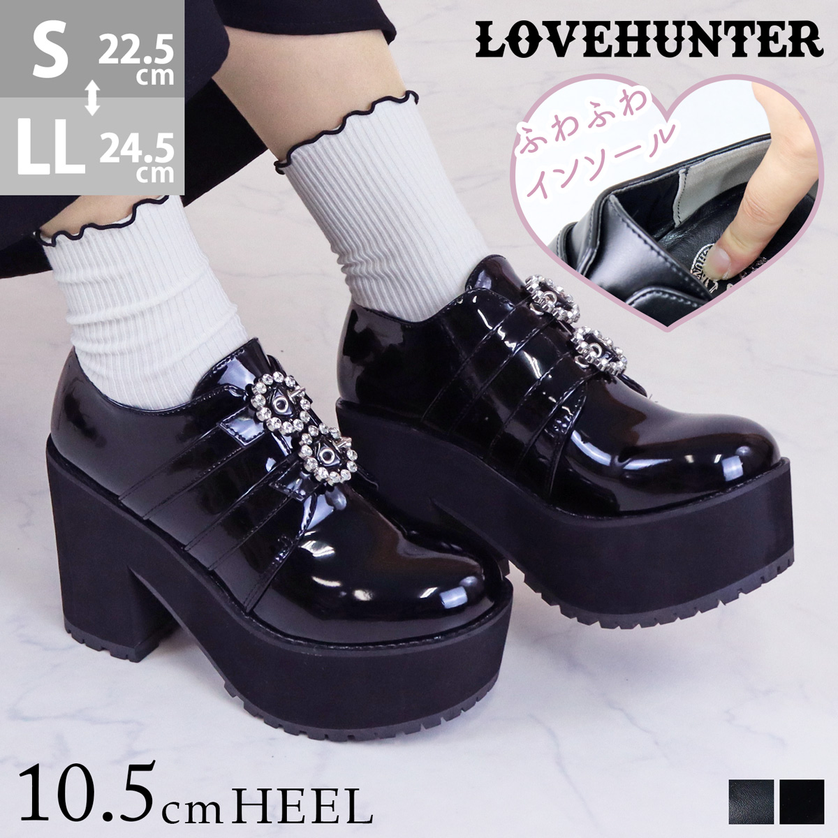 Grape 厚底 パンプス 1613-a1.jpg