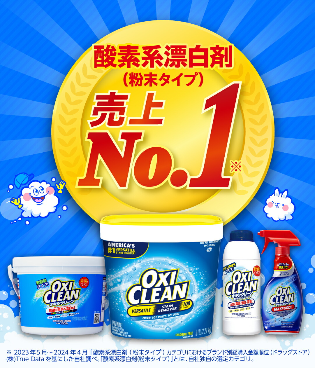 OXICLEAN 1500g酸素系漂白剤つ
け置き シミ抜 10個セット オキシクリーン 1500g 2個セット 酸素系漂白剤 漂白剤 洗濯 粉末