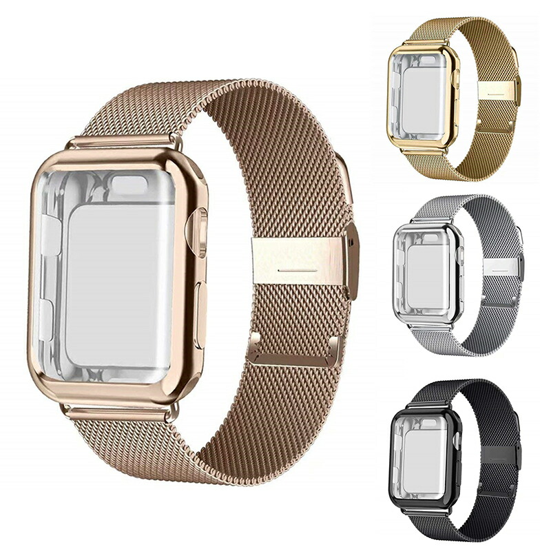 WG2Apple Watchラバーベルト　ジルコニア　ステンレスカバー　バンド イタリア製 Apple Watch専用ベルトラバー ベルト 製