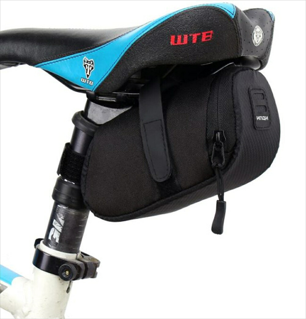 輪行バッグ サドルバッグ 自転車バッグ サイクリング用品 自転車 サドルバッグ 防水 ブラック ウェッジ パック