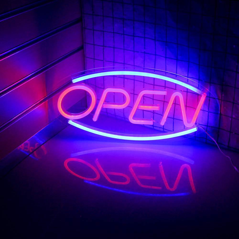 ネオンサイン 看板 OPEN オープン アメリカン LED ライト 店 BAR