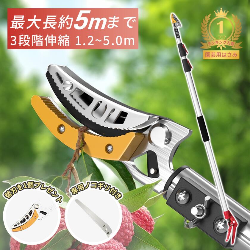 楽天市場】超軽量高枝切鋏 ミニ A293 剪定ばさみ ( 道具 枝きり 庭木