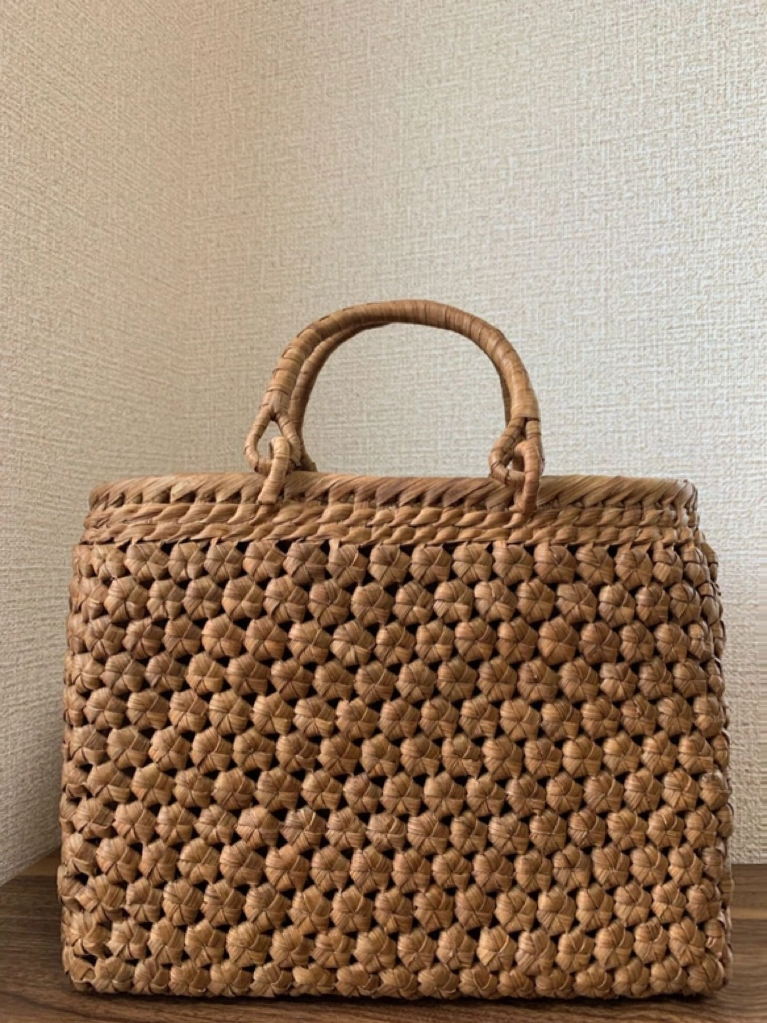 山葡萄 網代編み籠バッグ かぼちゃチャーム付き 楽天市場】【楽天スーパーSALE】【シーズンセール】山葡萄