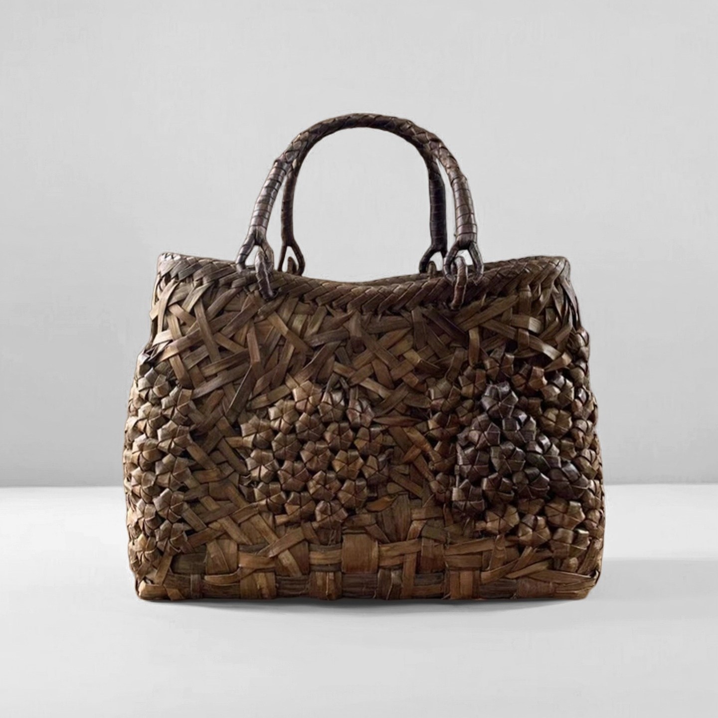 くるみかごバック 楽天市場】くるみ籠(国産材/表皮/太ひご/市松編み/みだれ編み/中