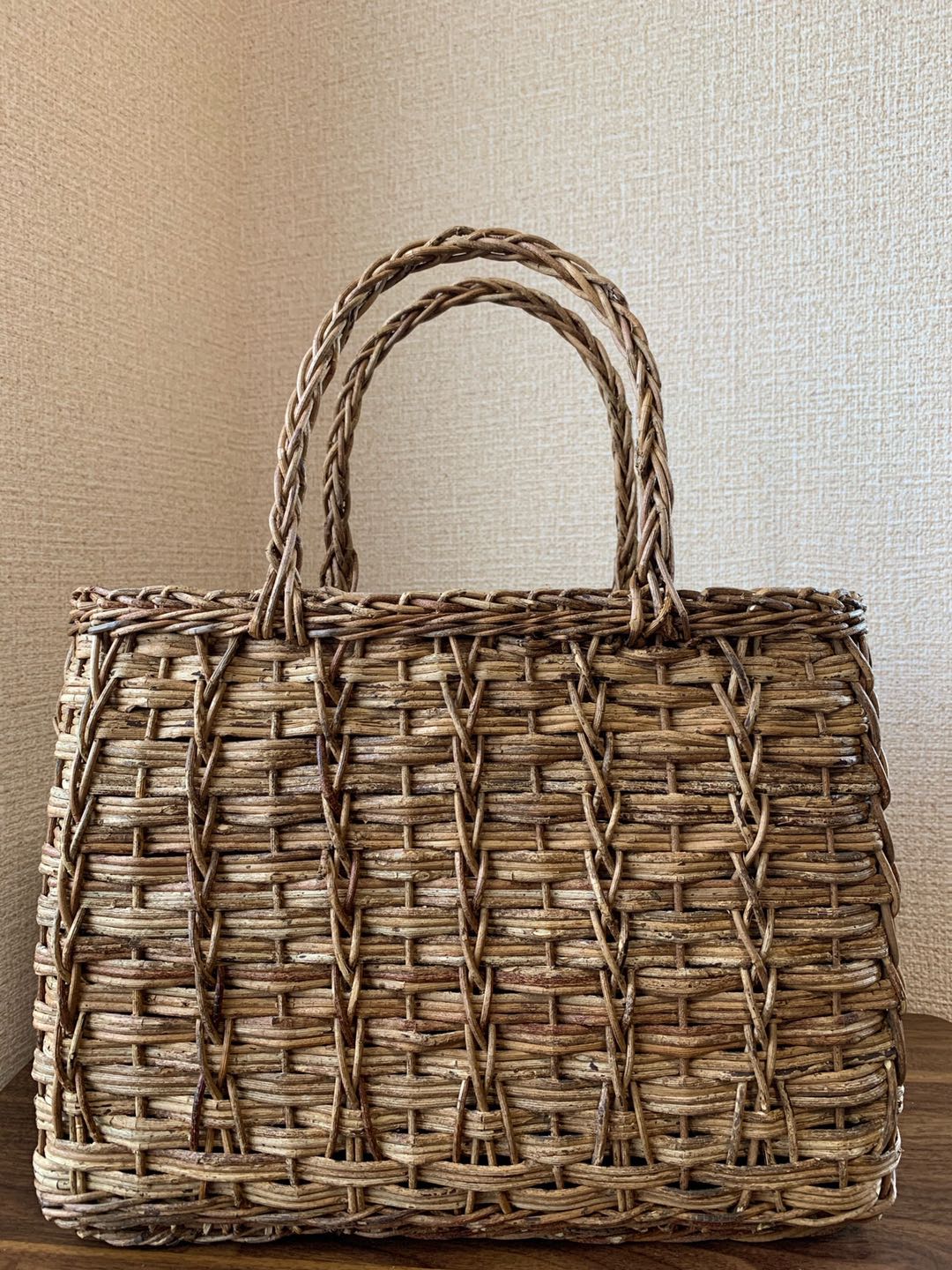 【新品未使用品】横手 あけびかご choice | こちらも骨董市にお持ちします。 choiceのチョイス