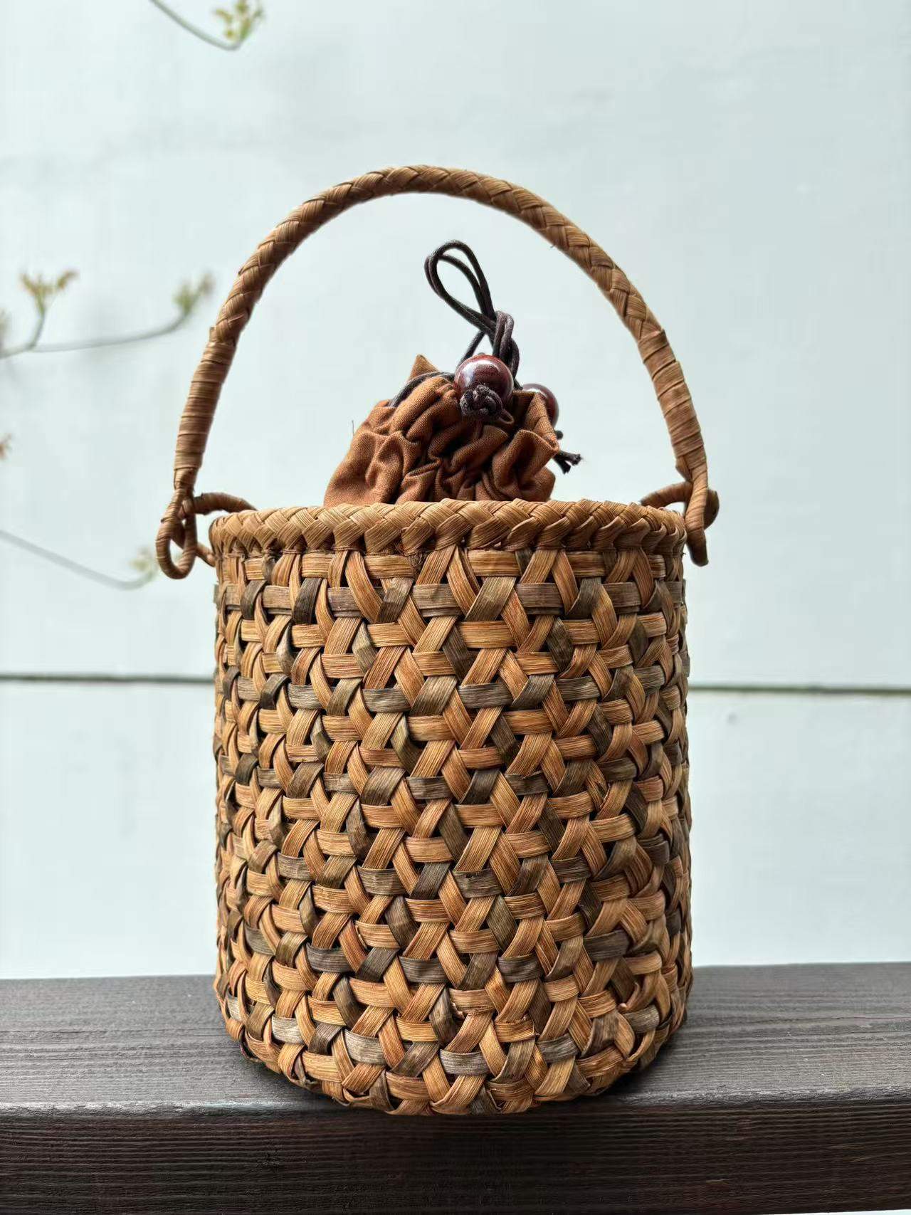 楽天市場】胡桃と山葡萄 胡桃かごバッグ、山葡萄かごバッグ 手作り 籠
