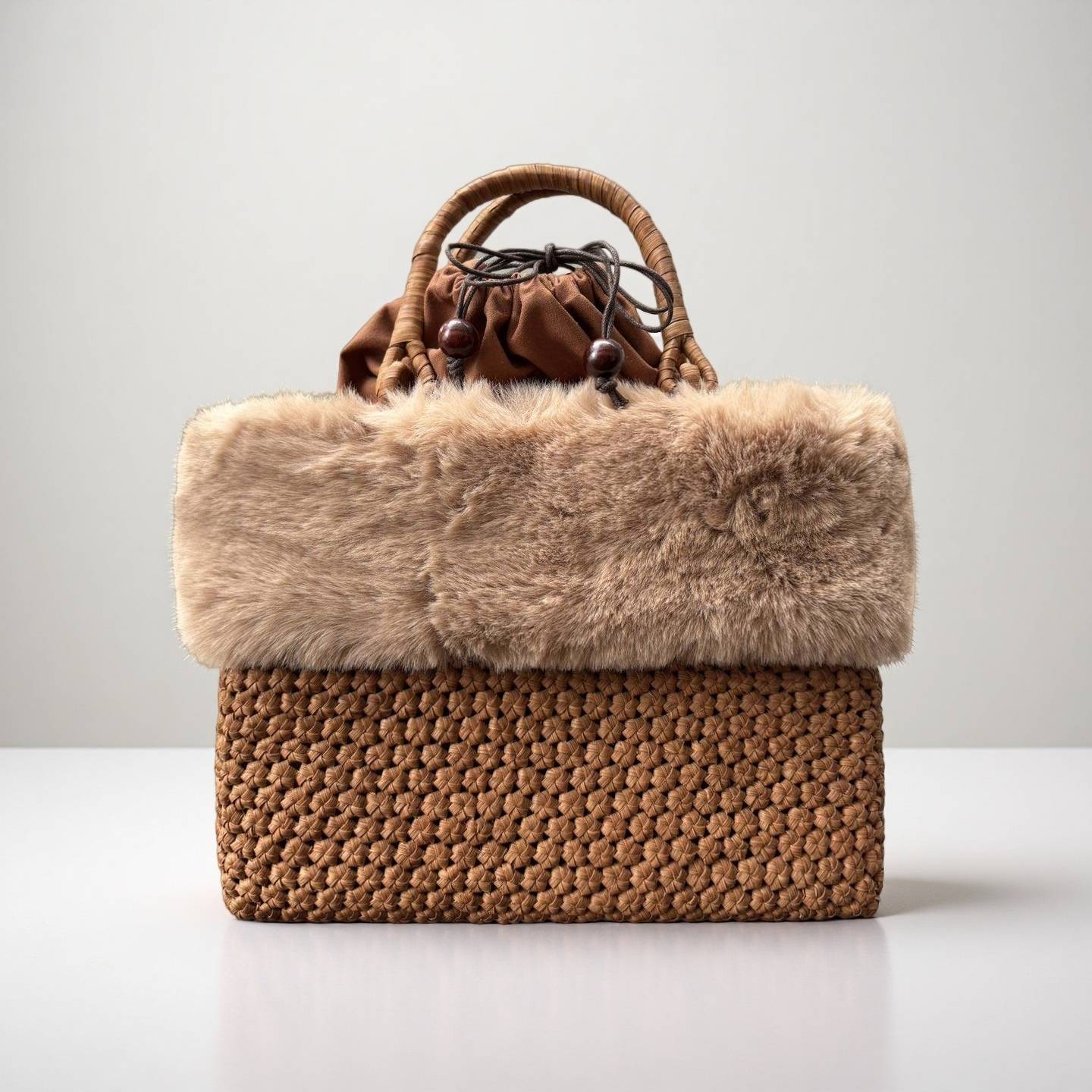 楽天市場】【秋冬】山葡萄かごバッグ 手作り 山葡萄籠バッグ 立体花