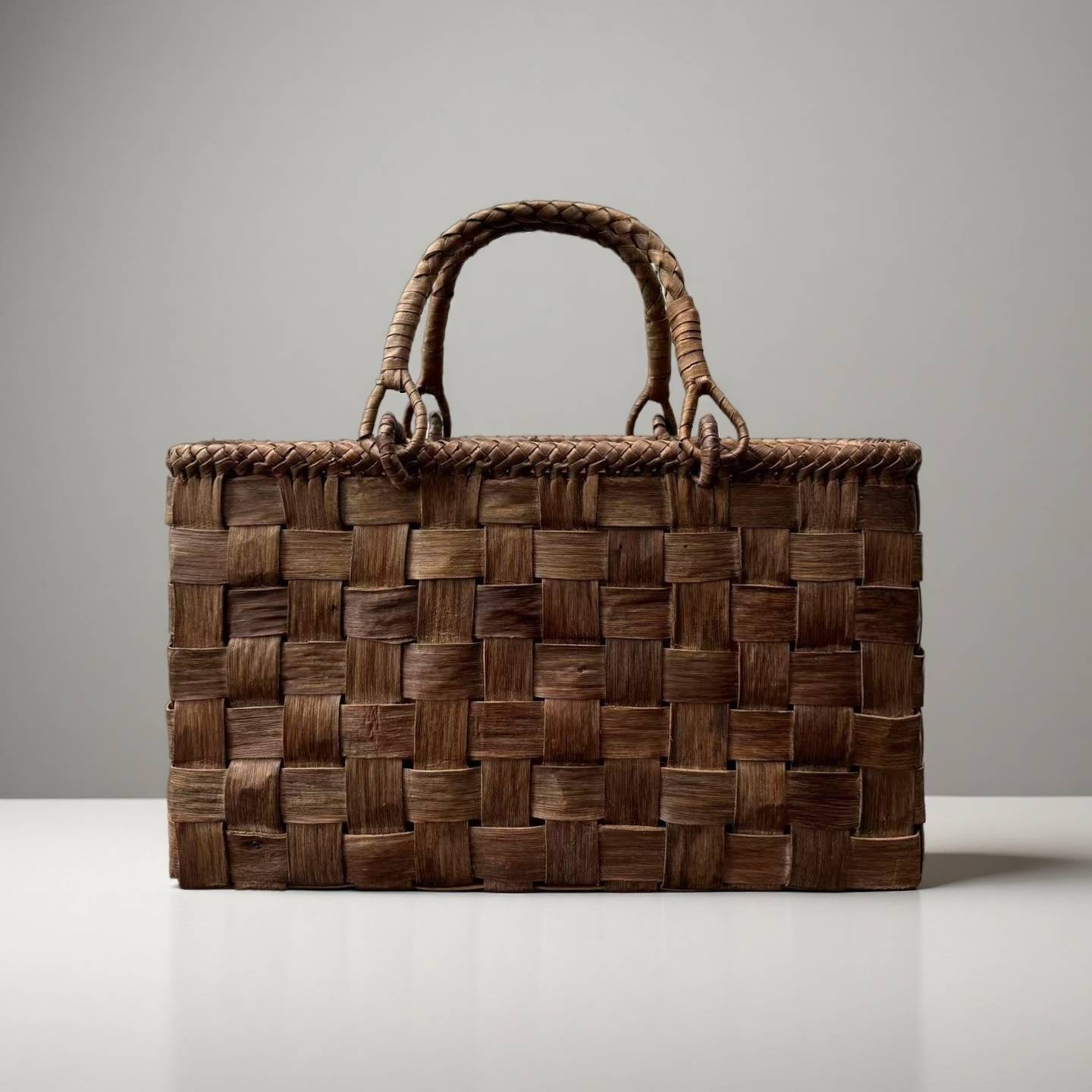 最終価格 9/15までの出品　胡桃のかごバッグ　山葡萄　胡桃 imgrc0112050103.jpg