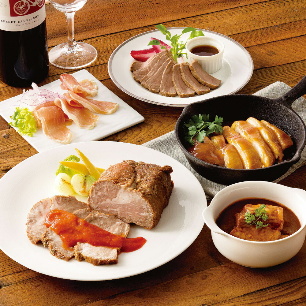 デリシャエール お肉de家バルセット 冷凍 詰め合わせ 夏ギフト ローストビーフ 御中元 洋風惣菜セット 1927 036 ギフト ハム お肉 ギフトセット お中元