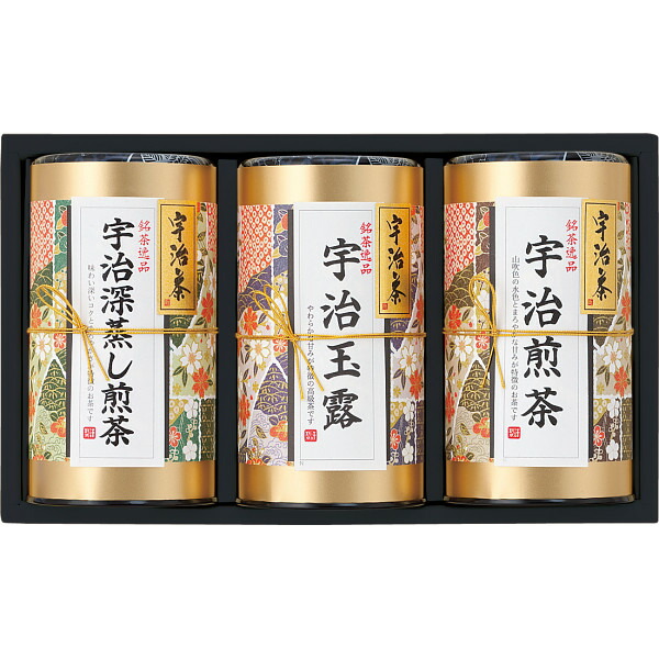 楽天市場】【豪華茶缶入り】吟撰 玉露・煎茶セット W-50-G お茶