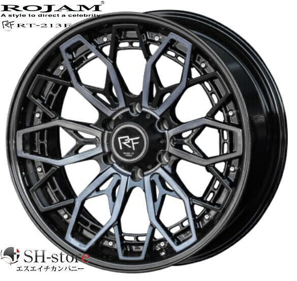 300系ランドクルーザー/LX600 ロジャム(ROJAM)RT-213F 24インチ【295/35R24or305/35R24ホイールタイヤセット】〈タイヤメーカーとサイズ選べます！〉