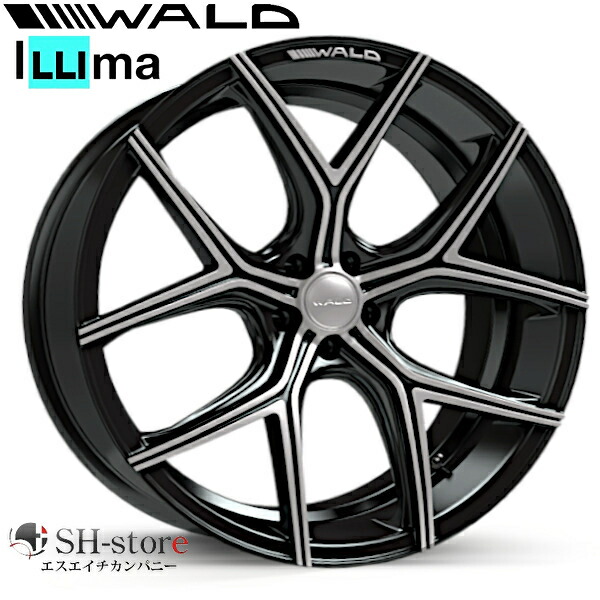 ヴァルド　イリマ4本セット WALD ヴァルド ILLIMA イリマ L11-C ホイール 4本 8.5/9.5J-20