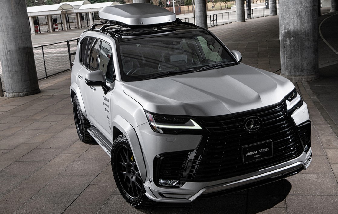 【LEXUS LX600エクゼクティブグレード】ボンネットフードカーボン/FRP製アーティシャンスピリッツ(ARTISAN-SPIRITS)