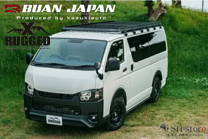 週末限定値下げ　ROTO PAX オレンジ ハイエース200系用ラダー 楽天市場】RUGGED-ARMORアイアンリアラダー 200系ハイエース標準ナロー