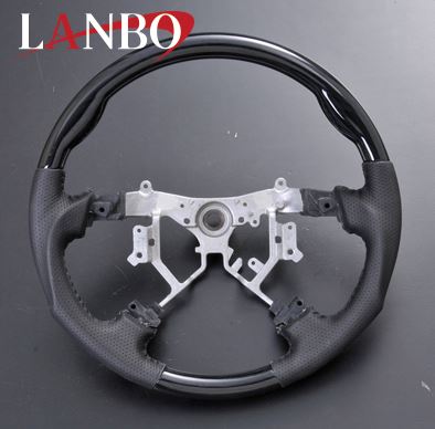 LANBO(ランボ)　オリジナルステアリング ガングリップ 200系ハイエース3型 19,129円