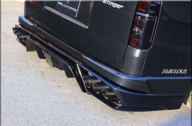 楽天市場】SADカスタム(SAD-CUSTOM) スティンガータイプ4 200系