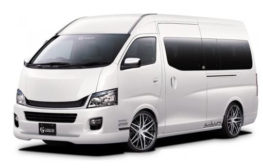 楽天市場 ギブソン Gibson フロントハーフスポイラー未塗装 Nv350キャラバンワイドボディ エスエイチカンパニー