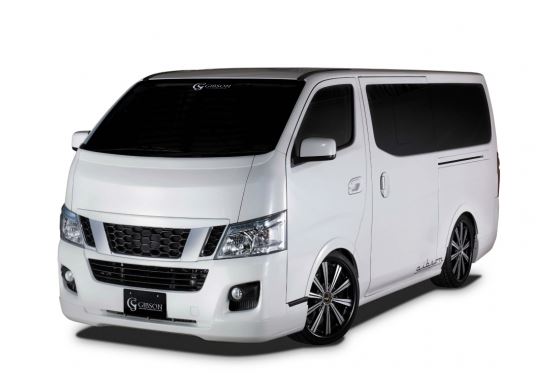 ギブソン(GIBSON) フロントハーフスポイラー未塗装【NV350キャラバン標準ボディ】|エスエイチカンパニー