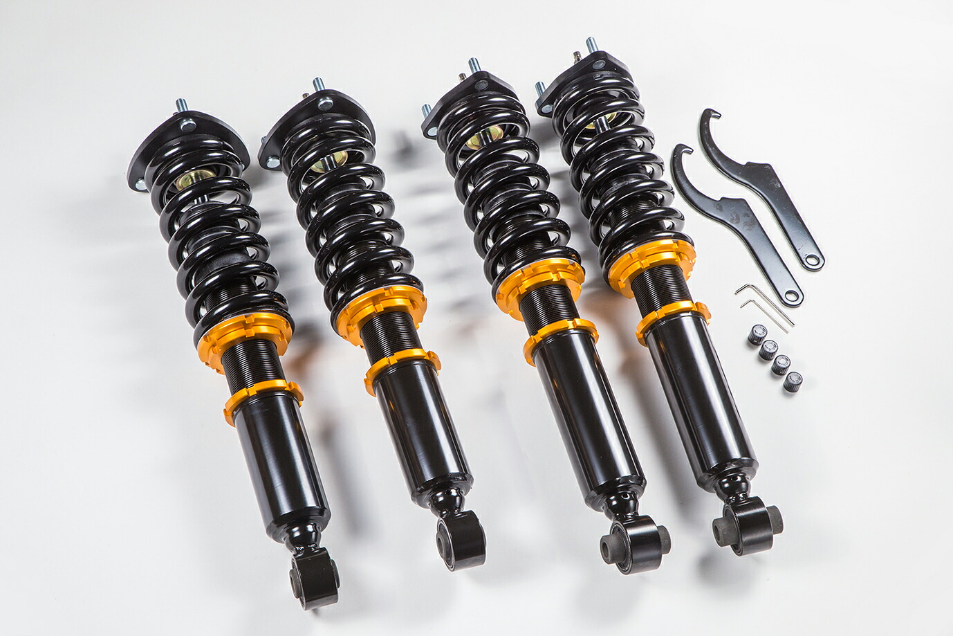 Saber(サーベル) ハイパースピード カスタムダウンα 究極ローダウン ミライース LA300S 減衰力15段調整フルタップ全長調整式