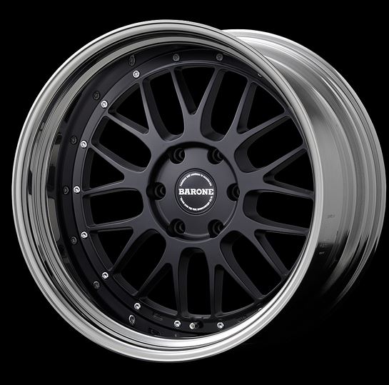 楽天市場】ファブレス ヴァローネRM-6 2P ハイパーブラック 19インチ 