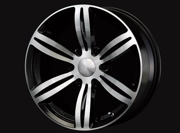 楽天市場】415コブラ バッドラッカー ブラックポリッシュ 17インチ