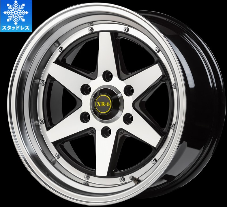 限定激安スタッドレスXR-6(ファブレス/FABULOUS)18インチ【厳選輸入225/50R18スタッドレスセット】200系ハイエース〈タイヤ銘柄選べます〉冬の雪山も安心