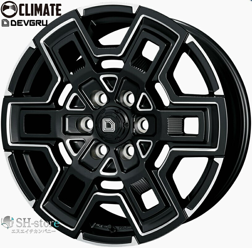 300系ランドクルーザー/LX(クライメイト/CLIMATE)デヴグルサンドブラック18インチ【265/65R18ホイールタイヤセット】〈タイヤ銘柄選べます！〉