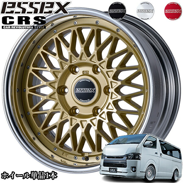 ハイエースessex emcm18インチホイールセット ハイエース用 ESSEX ENCM 18インチホイール＆タイヤセットを販売