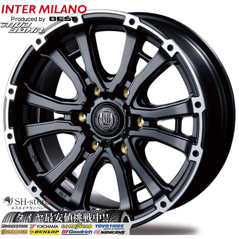 インターミラノ(MUD-BAHN/マッドバーン)XR-600S 16インチ【215/65R16ホイールタイヤセット】200系ハイエースに最適〈タイヤメーカー選べます！〉 65,890円