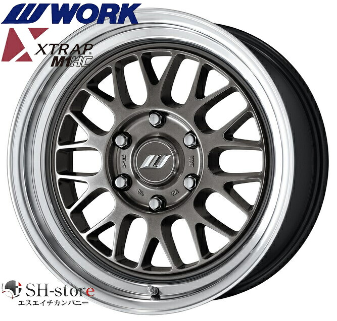 WORK(ワークエクストラップ)XTRAP-M1HC17インチ【厳選輸入215/60R17ホイールタイヤセット】 200系ハイエースに最適〈タイヤメーカー選べます！〉｜エスエイチカンパニー