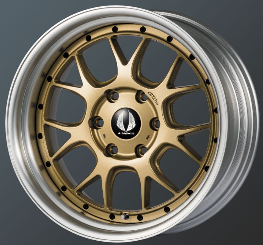 エイムゲイン AIMGAIN G2M 20inch 10J 5H114.3 １本 AIMGAIN G2M WHEEL
