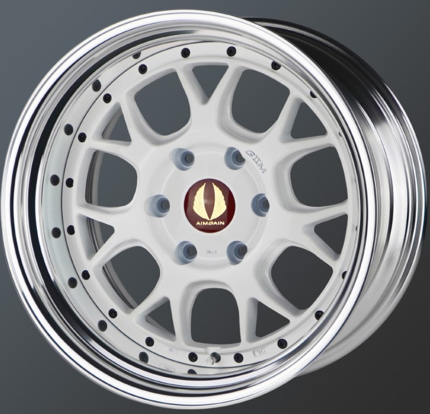 エイムゲイン(AIMGAIN) G2M ホワイト 18インチ【厳選輸入225/50R18ホイールタイヤセット】200系ハイエースに最適〈タイヤ銘柄選べます！〉 403,800円