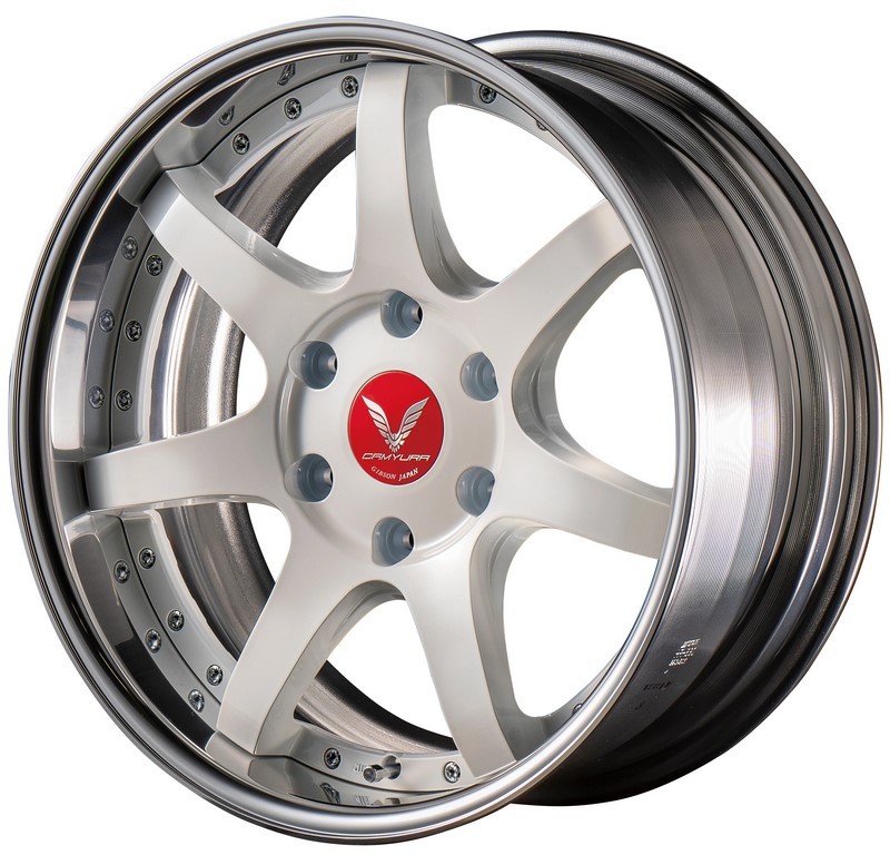 ギブソン(GIBSON) カミュラ2P パールホワイト18インチ 【厳選輸入225/50R18ホイールタイヤセット】 200系ハイエースに最適〈タイヤ銘柄選べます！〉