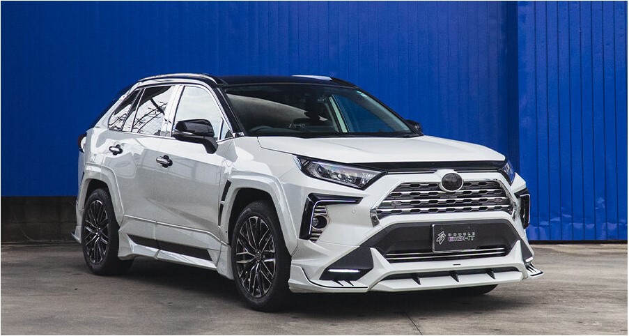 未使用品　送料込　RAV4 TRD エアロ　サイド左リア　カラーNo.089 楽天市場】【M's】 トヨタ 50系 RAV4 TRD用 (2019.4-) DOUBLE