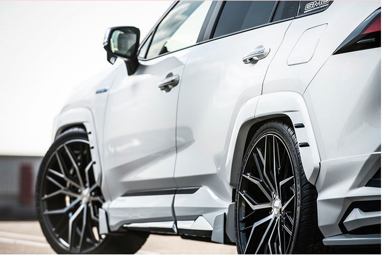 50系RAV4 オーバーフェンダーキット未塗装 ダブルエイト(DOUBLE EIGHT/GMG)｜エスエイチカンパニー