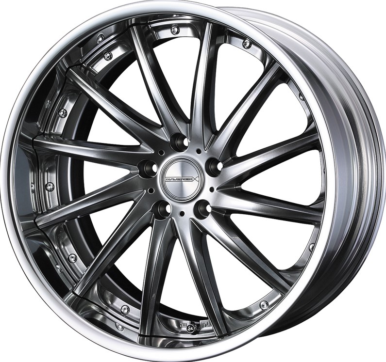 マーベリック315F20インチ 程度良好品】WEDS MAVERICK 315F 20in 8.5J 9.5J+33 PCD114.3