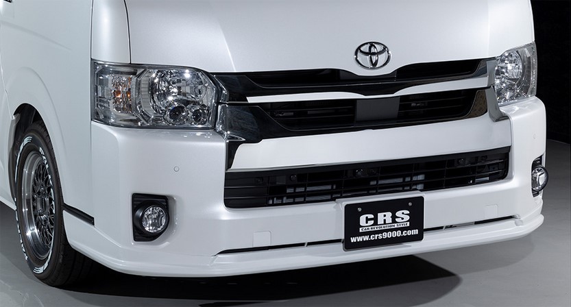 CRSフロントリップスポイラーVer.IV ハイエース標準ボディ 4型以降対応 sh-store_essex-2266