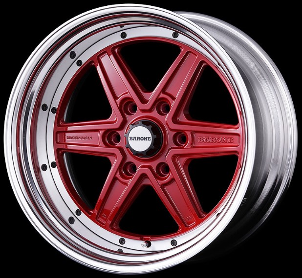 楽天市場】ファブレス ヴァローネMK-6 2P ハイパーブラック 19インチ