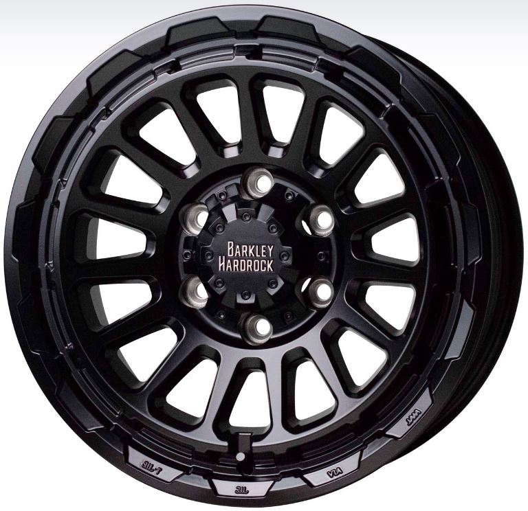 バークレイハードロックリザード(ホットスタッフ) 16インチ 【厳選輸入215/65R16ホイールタイヤセット】 200系ハイエースに最適〈タイヤメーカー選べます!〉|エスエイチカンパニー